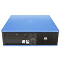 BLUE Sprayed PC System and Monitor Dual Core 2.00GHz / 4GB/ 160GB / Windows 7 REFURBISHED